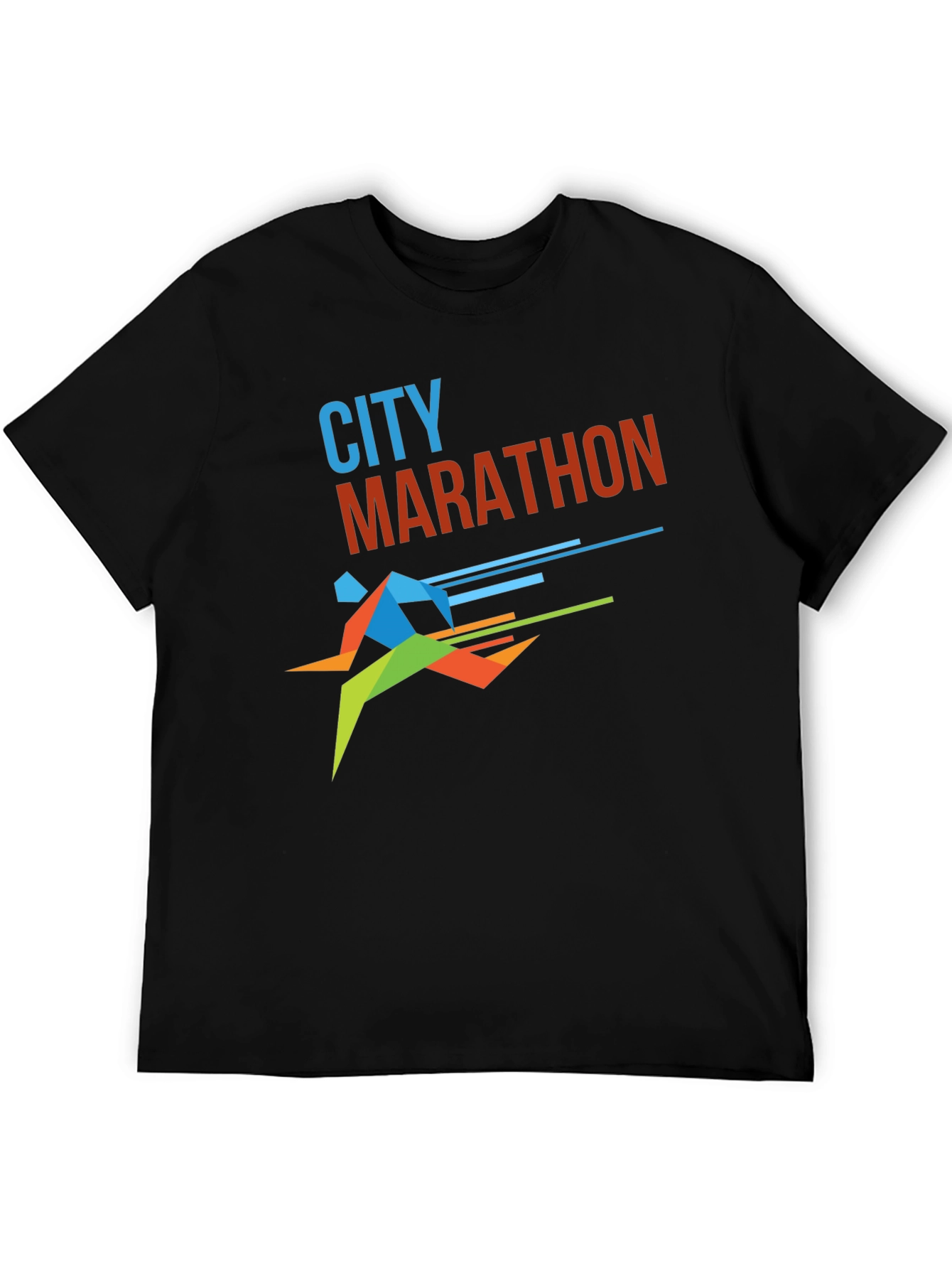 City Marathon Graphic Tee - Stylish Runners Shirt