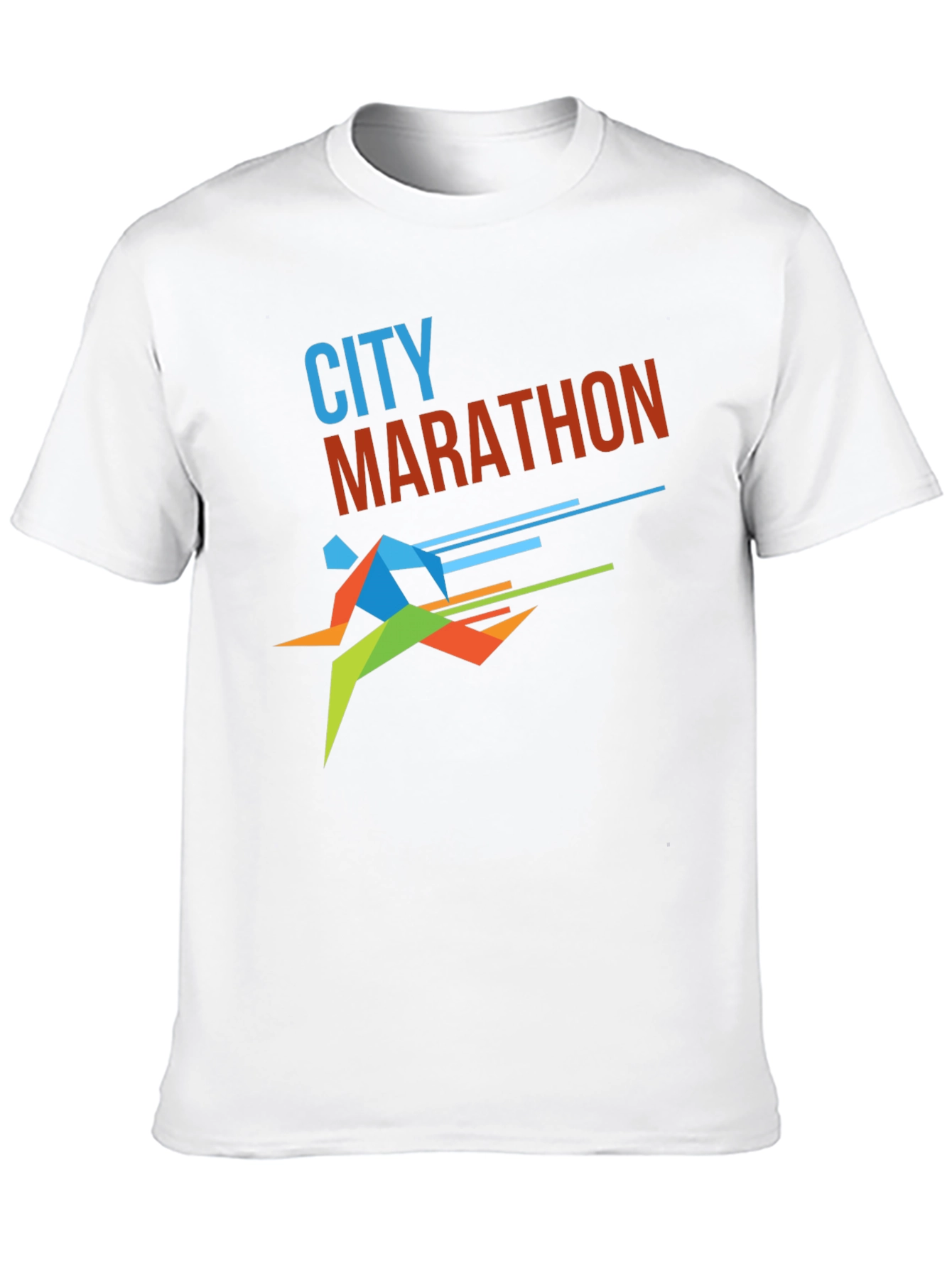 City Marathon Graphic Tee - Stylish Runners Shirt