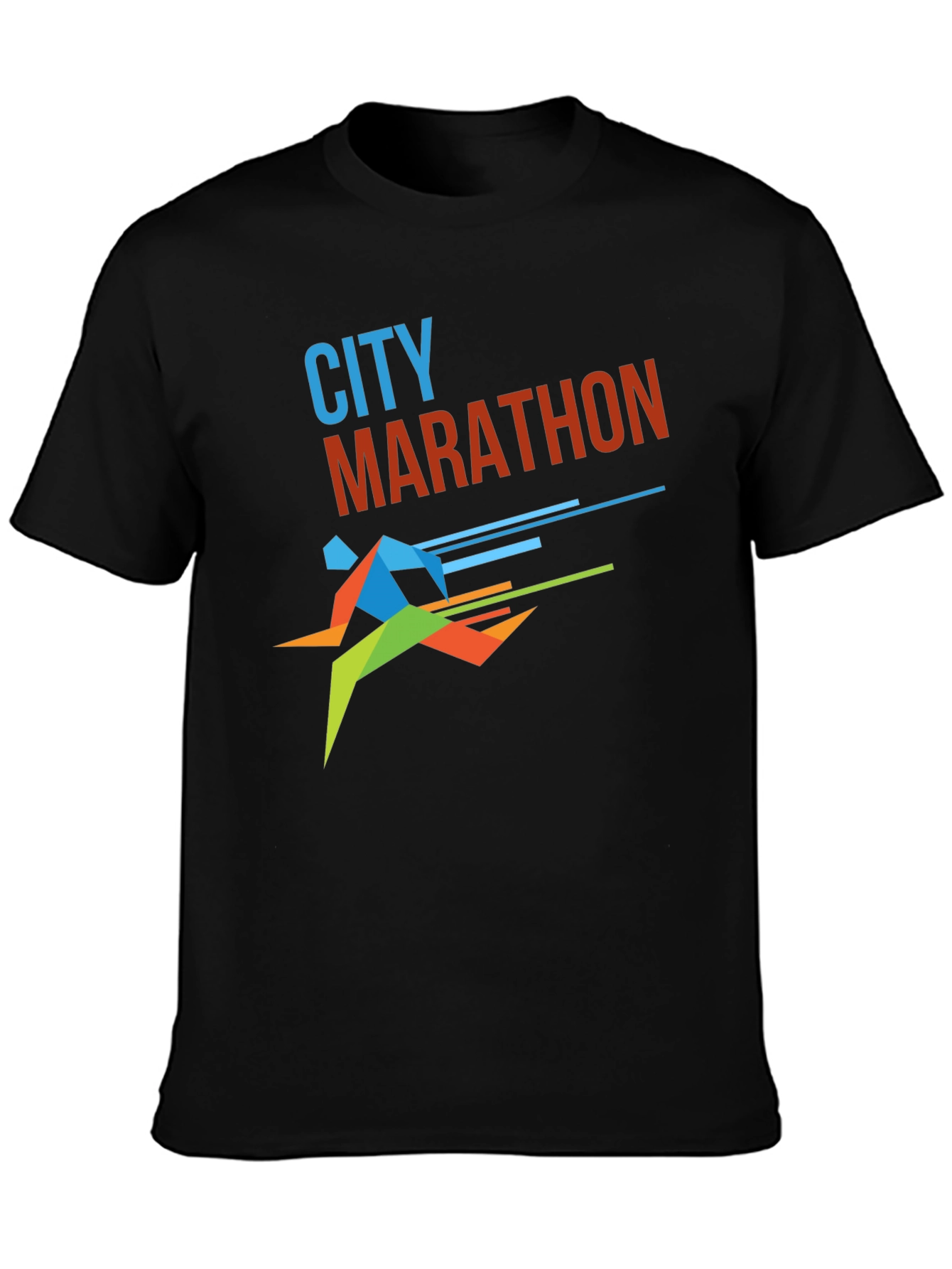 City Marathon Graphic Tee - Stylish Runners Shirt