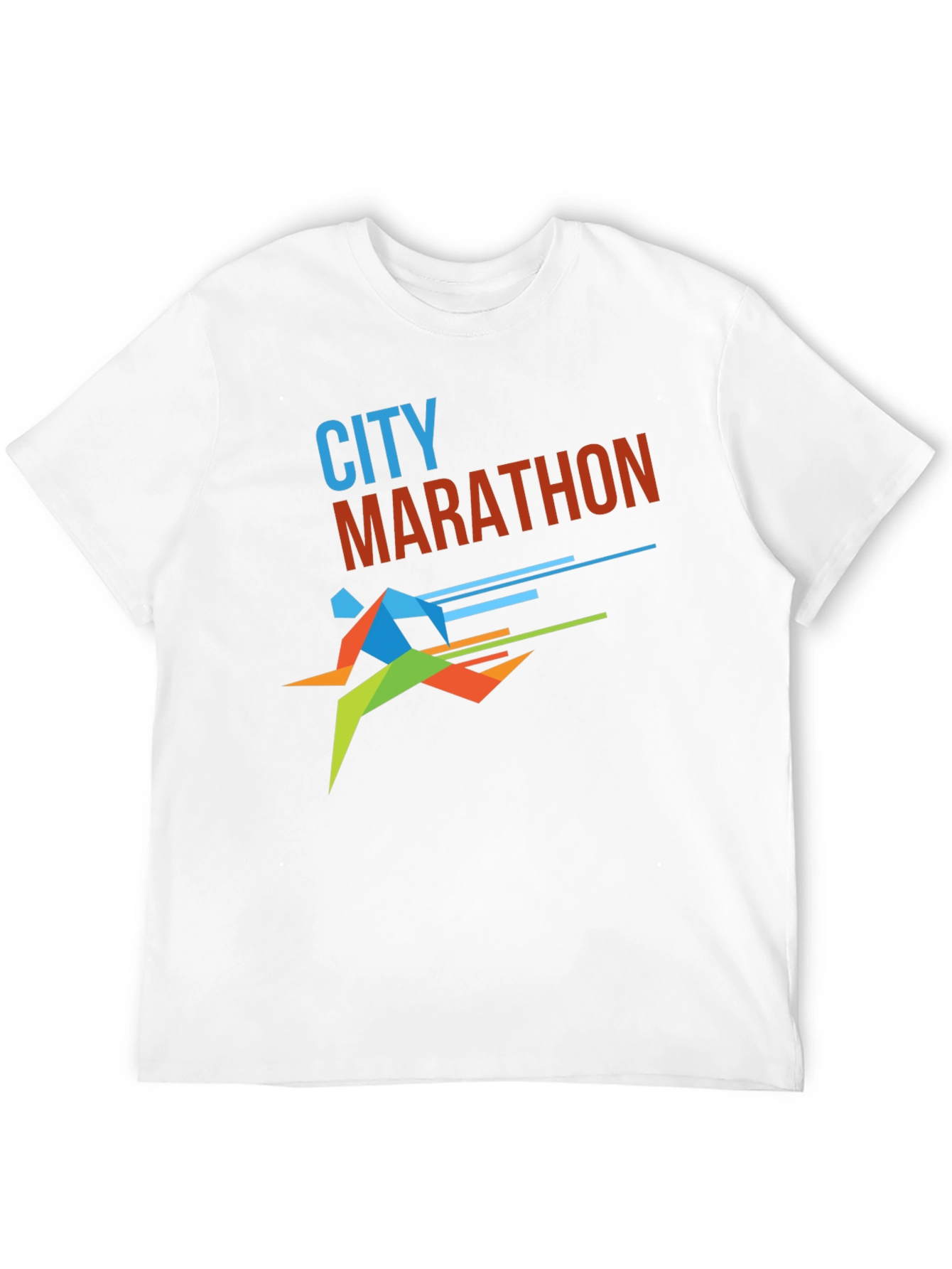 City Marathon Graphic Tee - Stylish Runners Shirt
