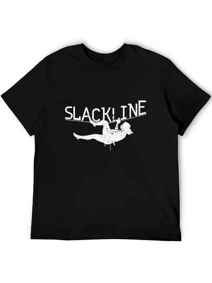 Slackline T-Shirt: Balance and Adventure