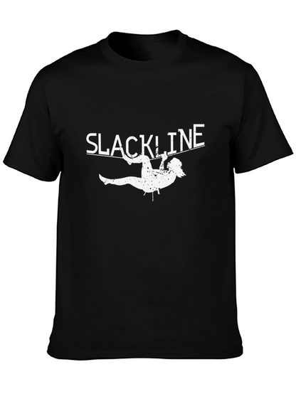Slackline T-Shirt: Balance and Adventure