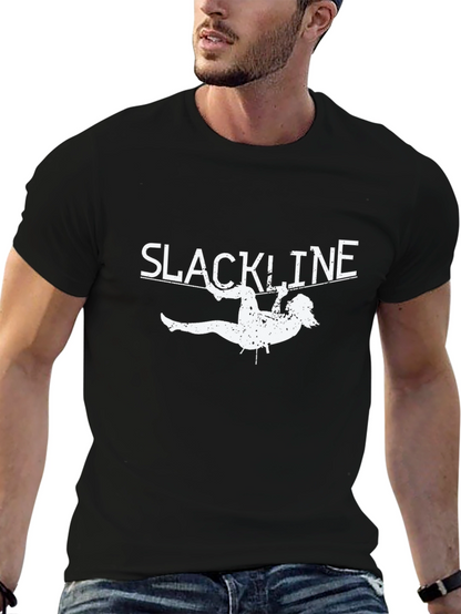Slackline T-Shirt: Balance and Adventure