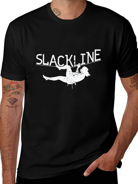 Slackline T-Shirt: Balance and Adventure