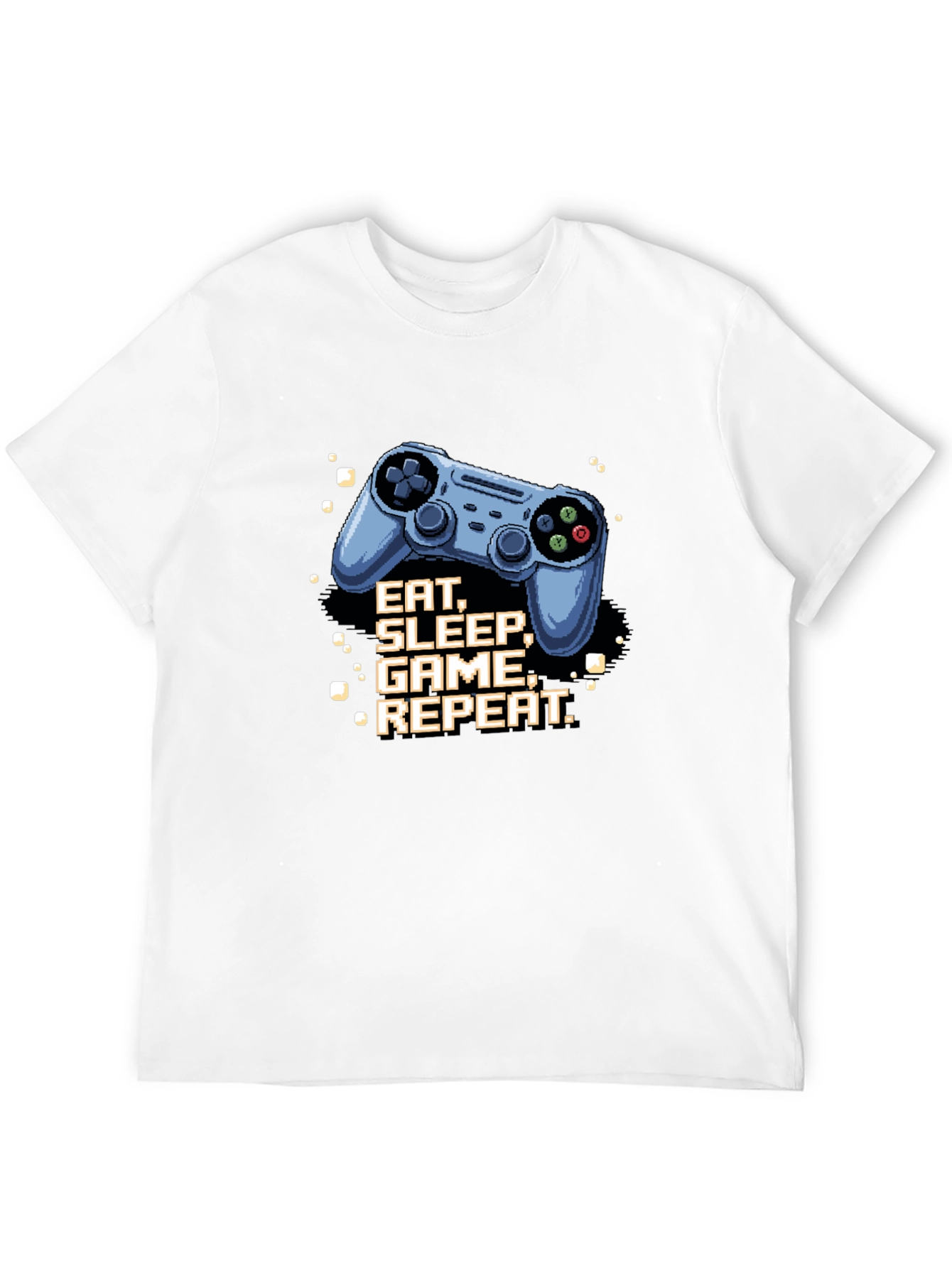 Eat Sleep Game Repeat Gamer T-Shirt