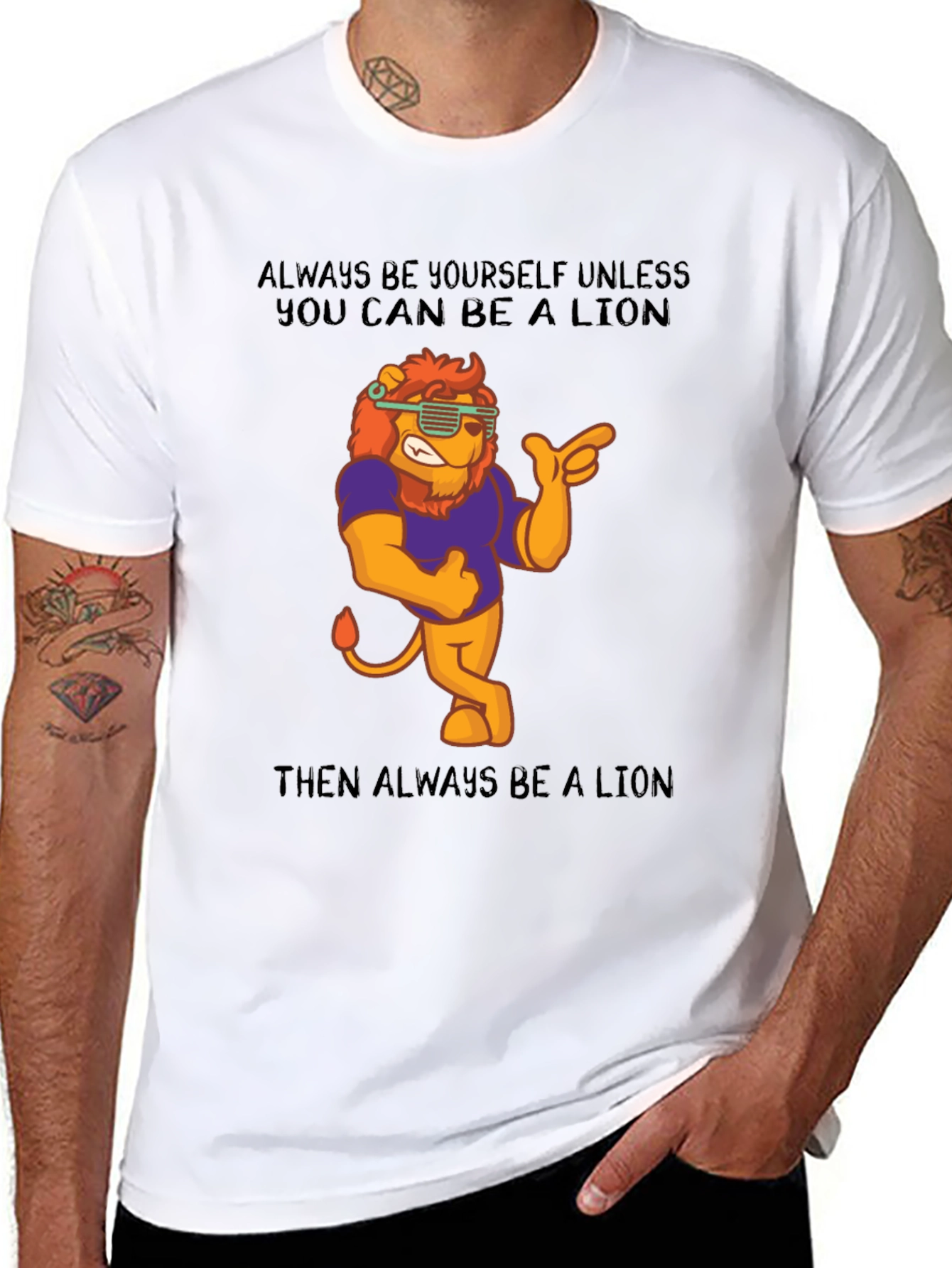 Always Be A Lion Graphic T-Shirt