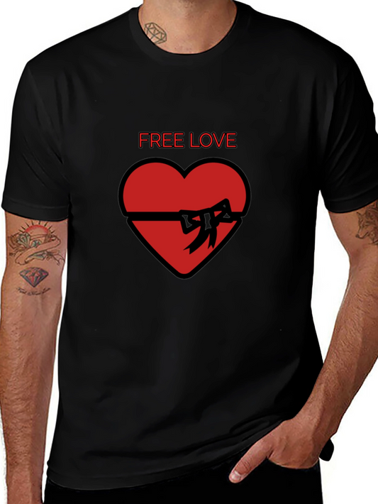 Free Love Heart Gift T-Shirt