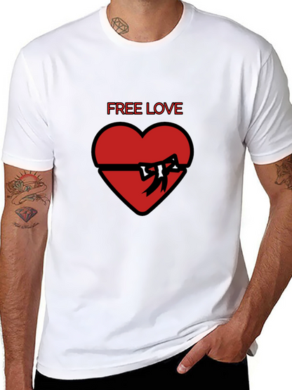 Free Love Heart Gift T-Shirt