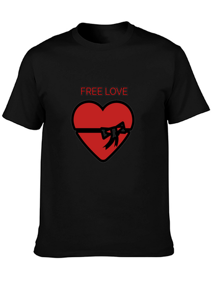 Free Love Heart Gift T-Shirt