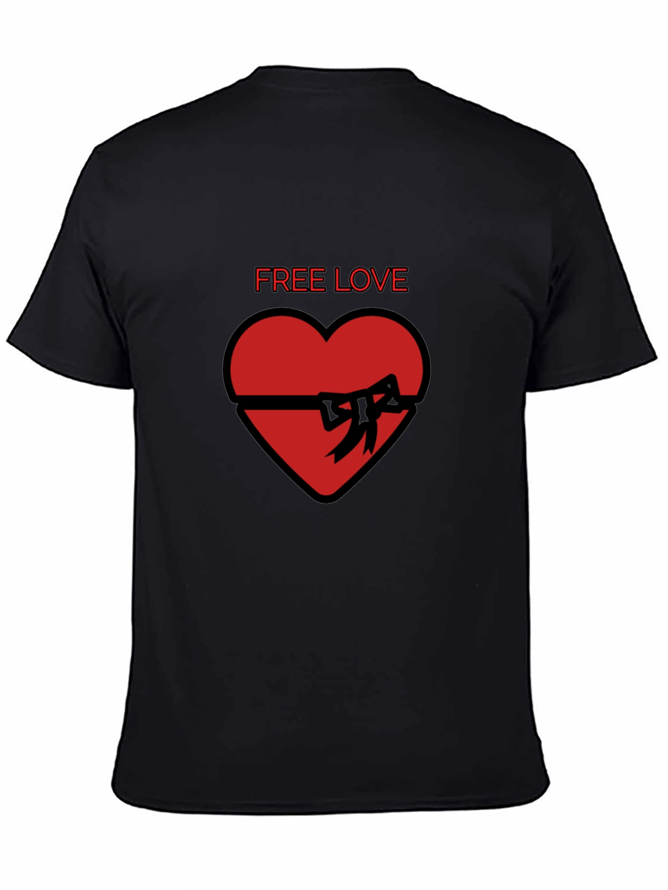 Free Love Heart Gift T-Shirt