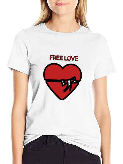 Free Love Heart Gift T-Shirt