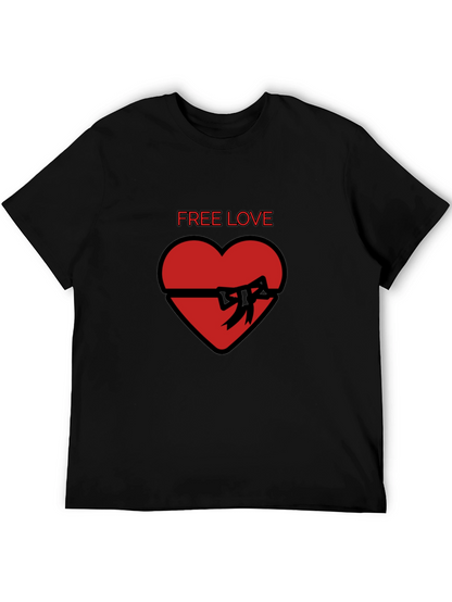 Free Love Heart Gift T-Shirt