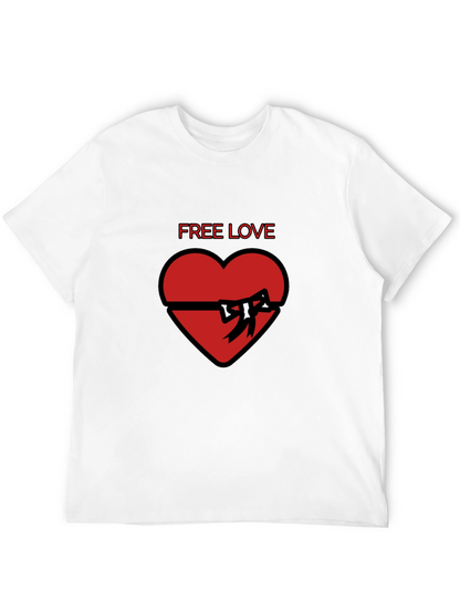 Free Love Heart Gift T-Shirt