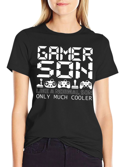 Gamer Son T-Shirt - Cool Graphic Tee