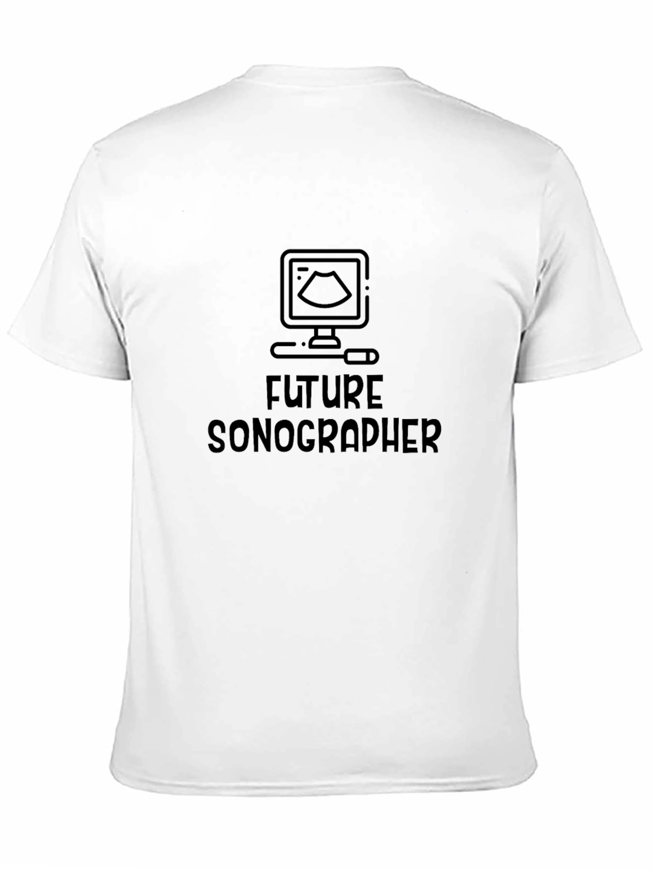 Future Sonographer Black T-Shirt