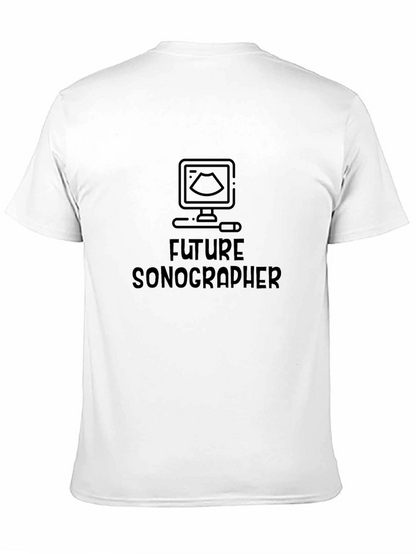 Future Sonographer Black T-Shirt