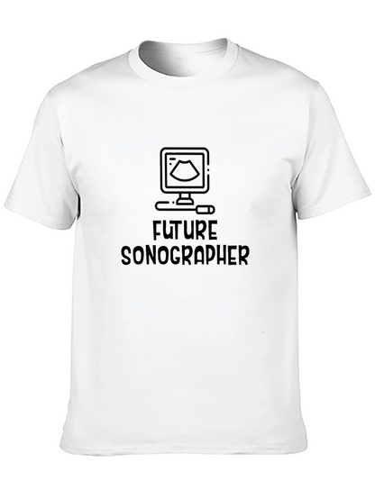 Future Sonographer Black T-Shirt