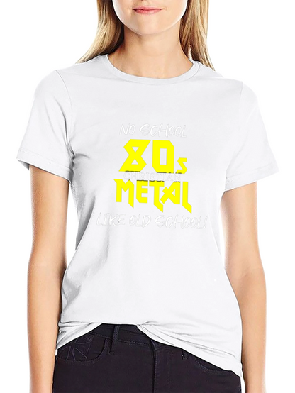 No School 80s Christian Metal T-Shirt