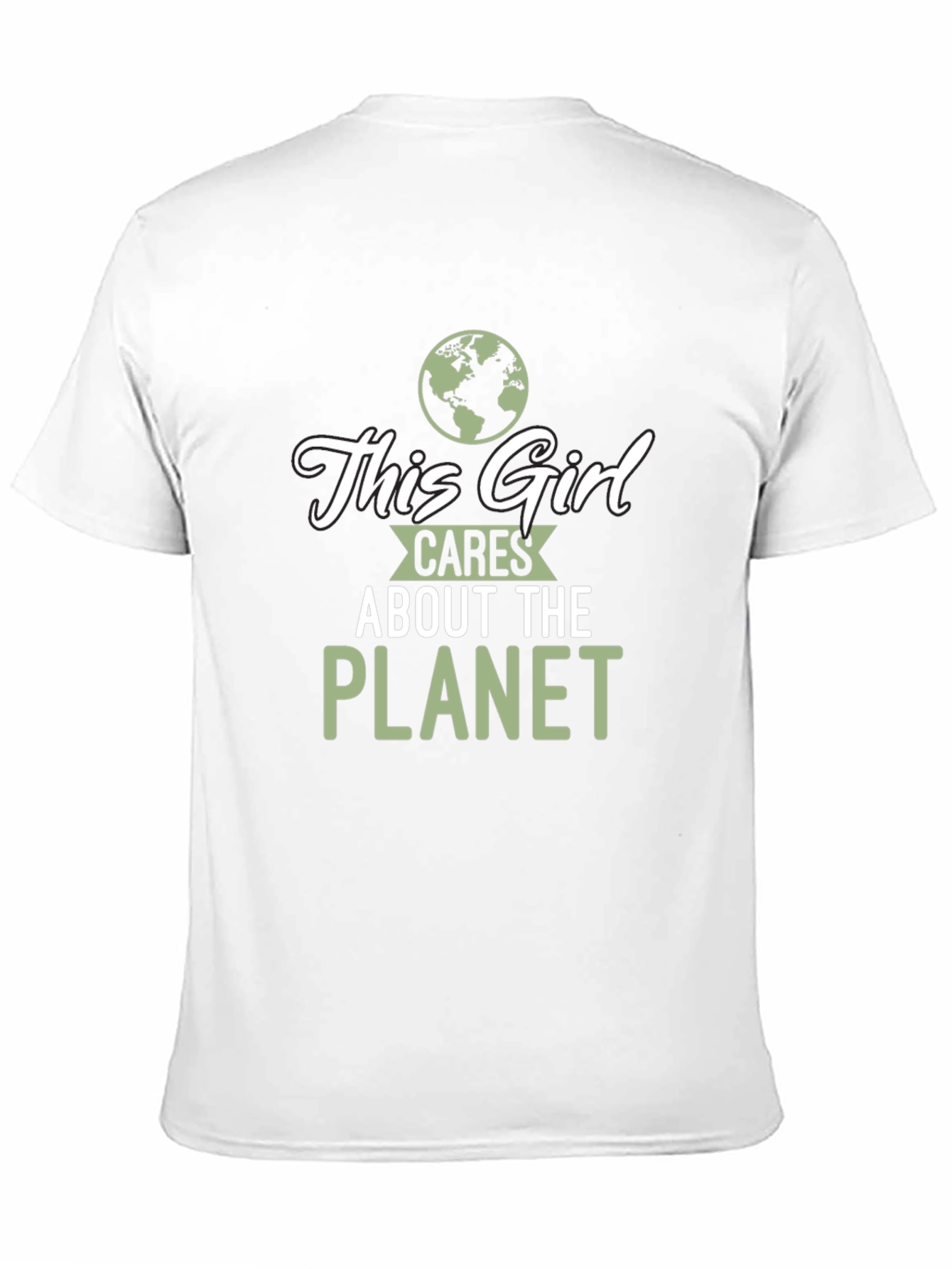 This Girl Cares About The Planet T-Shirt
