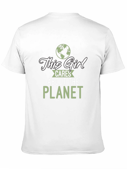 This Girl Cares About The Planet T-Shirt