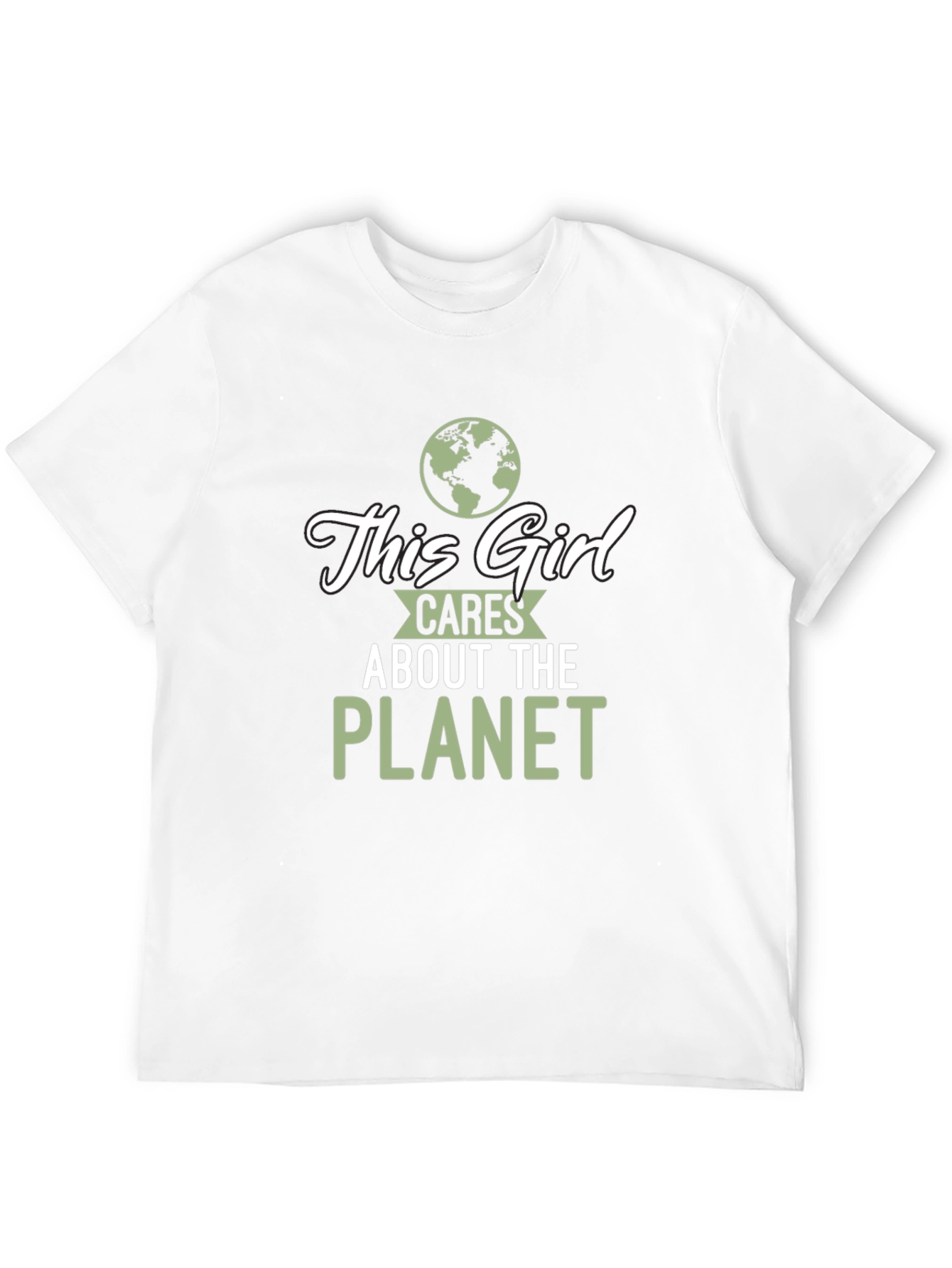 This Girl Cares About The Planet T-Shirt