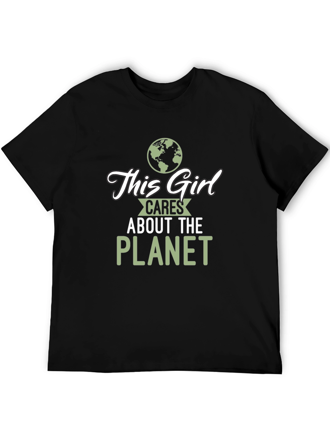 This Girl Cares About The Planet T-Shirt