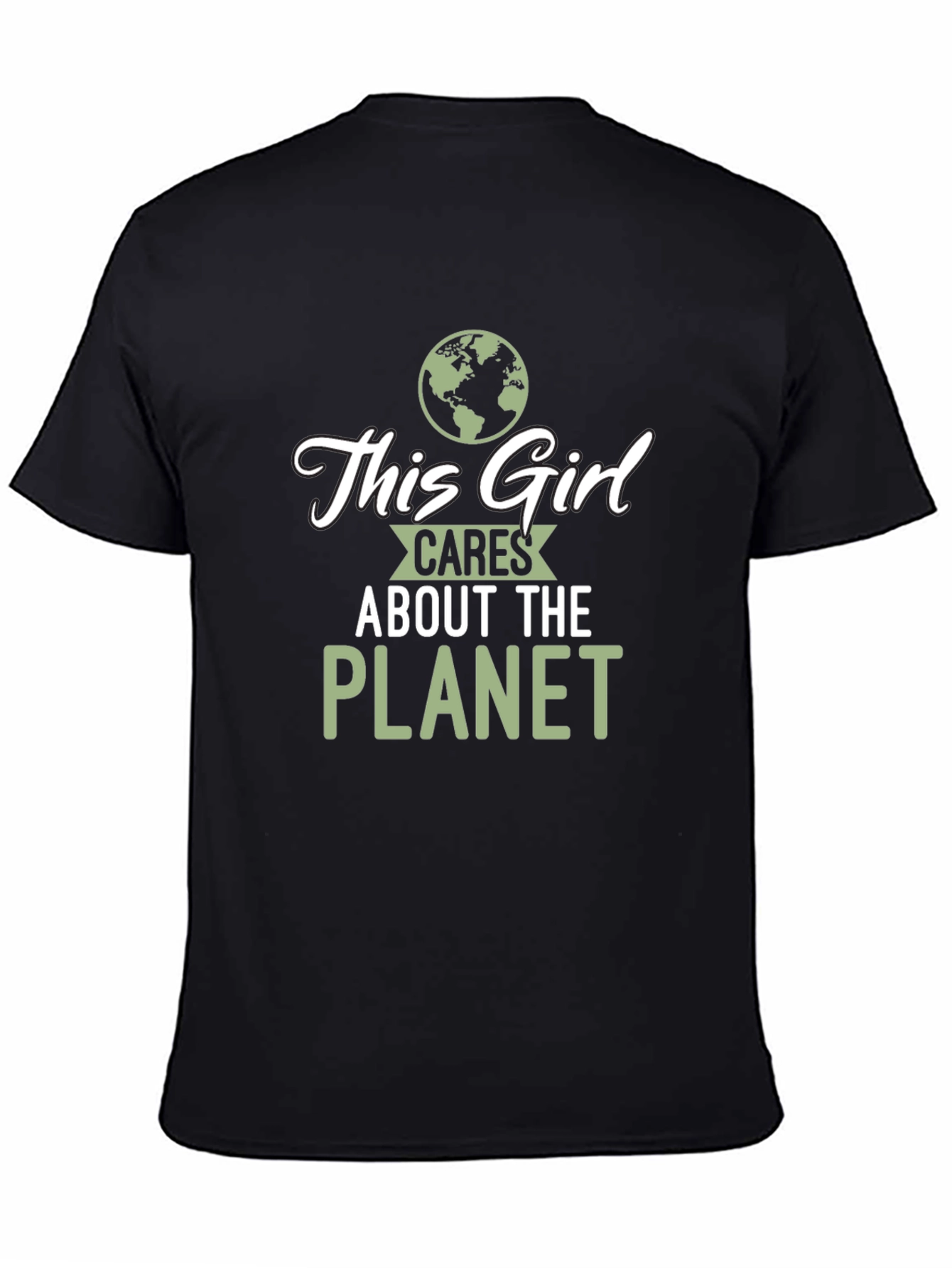 This Girl Cares About The Planet T-Shirt