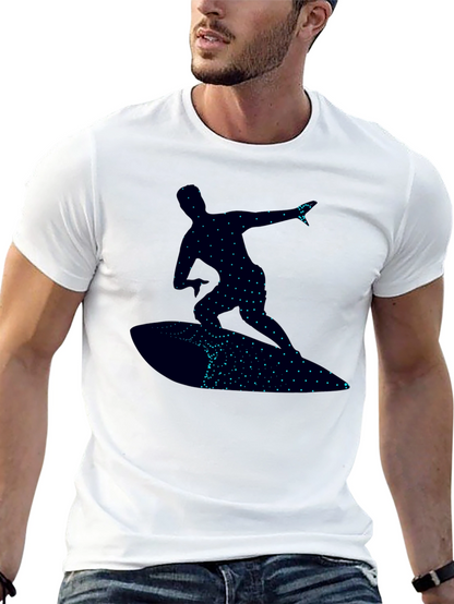Surfer Graphic T-Shirt - Black