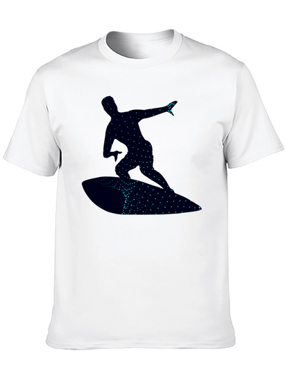Surfer Graphic T-Shirt - Black