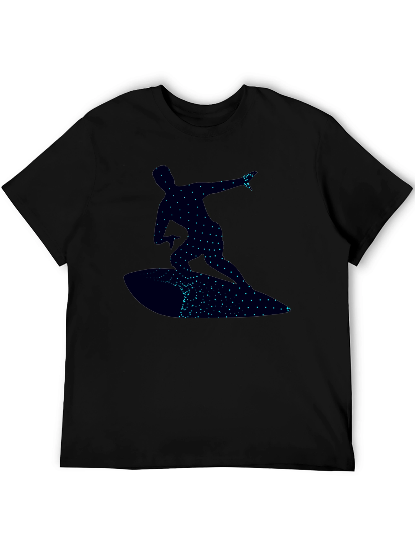Surfer Graphic T-Shirt - Black