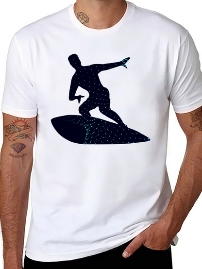 Surfer Graphic T-Shirt - Black