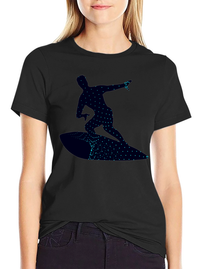 Surfer Graphic T-Shirt - Black