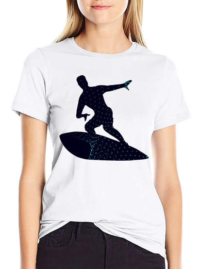 Surfer Graphic T-Shirt - Black