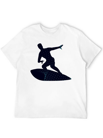 Surfer Graphic T-Shirt - Black