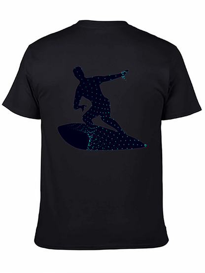 Surfer Graphic T-Shirt - Black