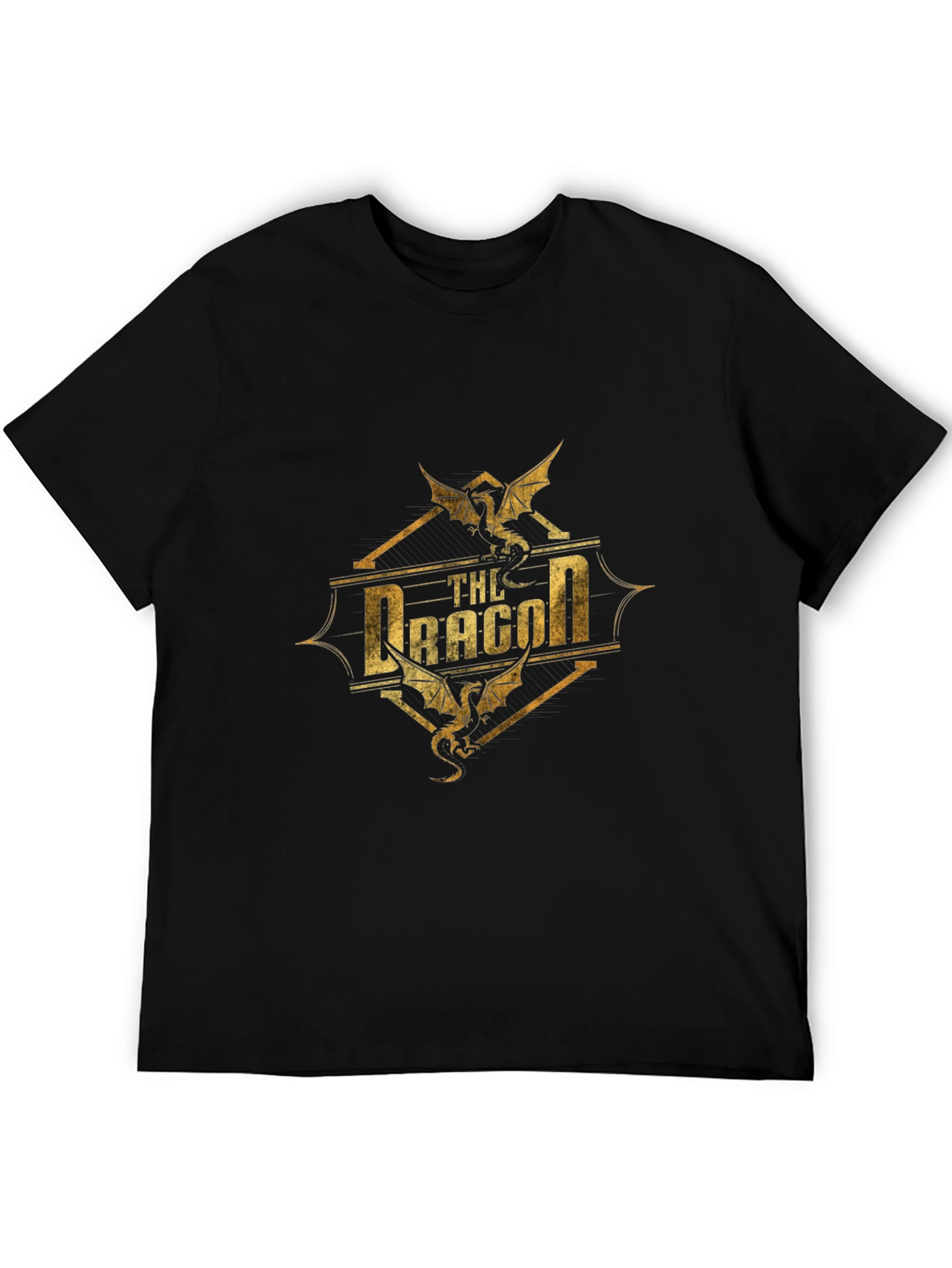 The Dragon Graphic T-Shirt - Black