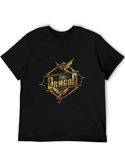 The Dragon Graphic T-Shirt - Black
