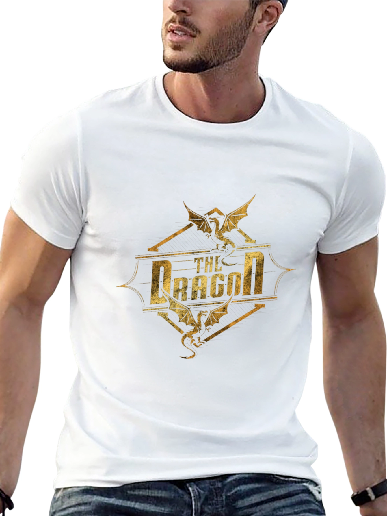 The Dragon Graphic T-Shirt - Black
