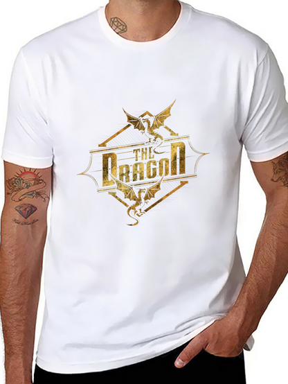 The Dragon Graphic T-Shirt - Black