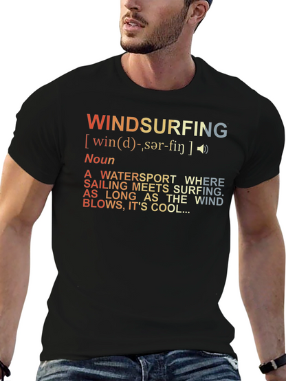 Windsurfing Definition Graphic T-Shirt