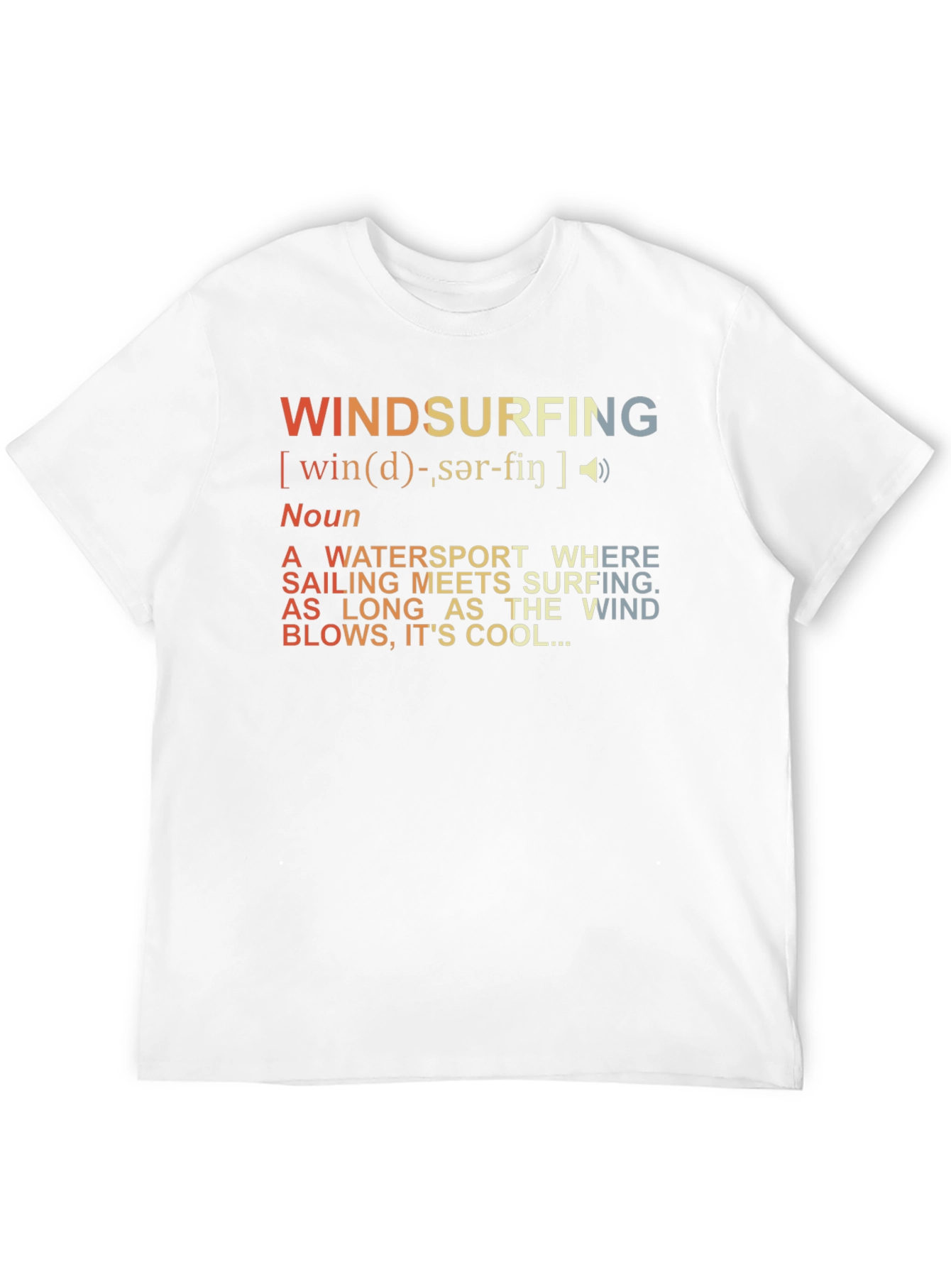Windsurfing Definition Graphic T-Shirt