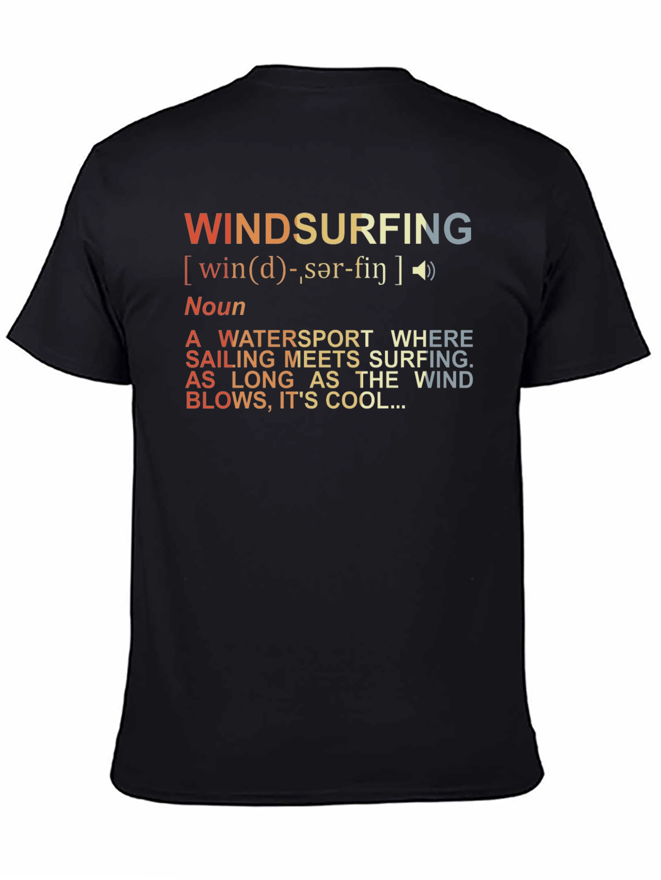 Windsurfing Definition Graphic T-Shirt