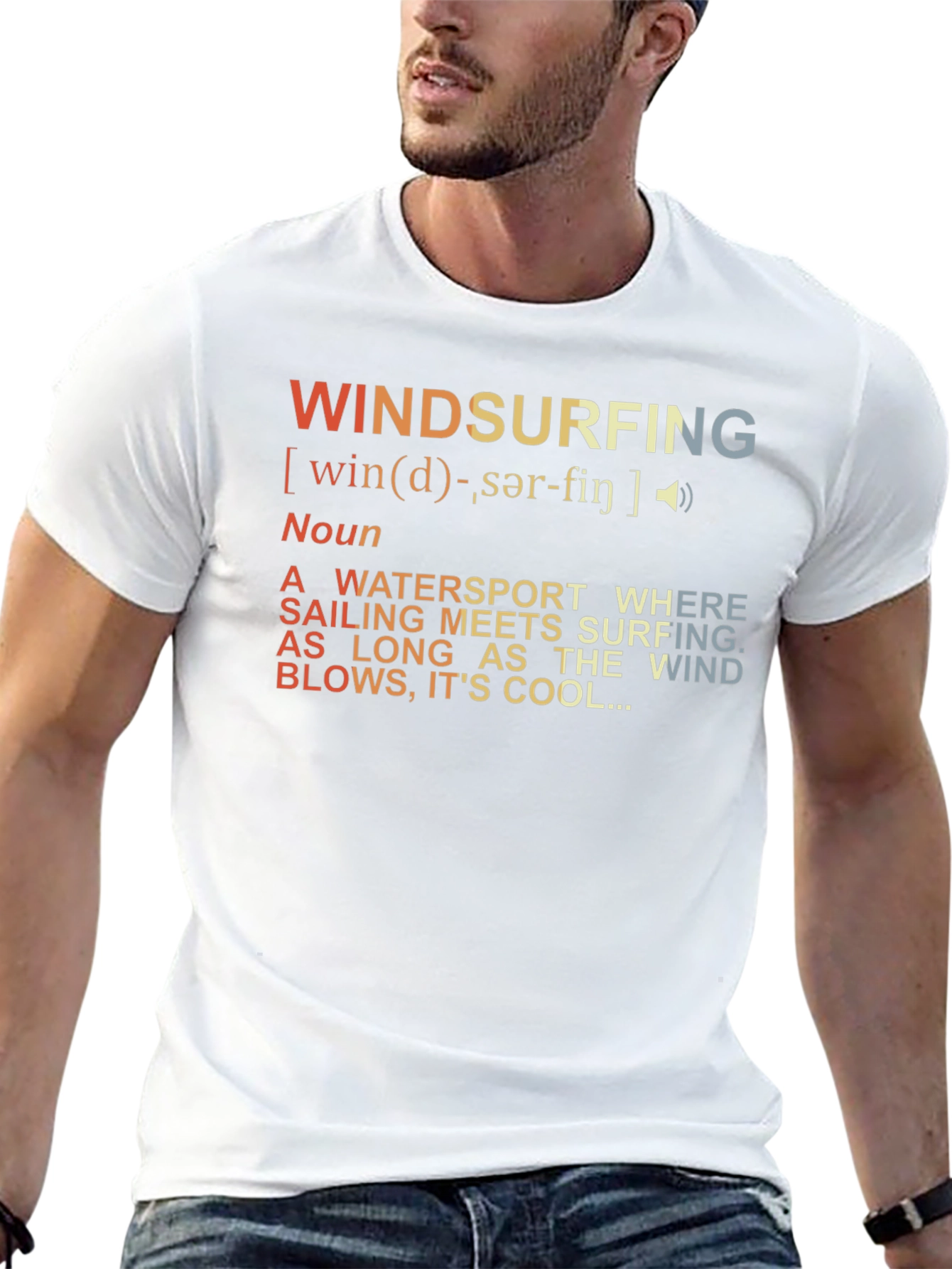 Windsurfing Definition Graphic T-Shirt