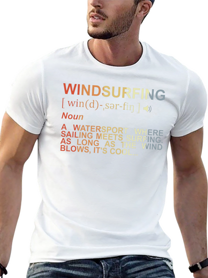 Windsurfing Definition Graphic T-Shirt