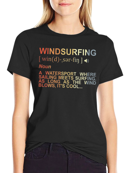 Windsurfing Definition Graphic T-Shirt