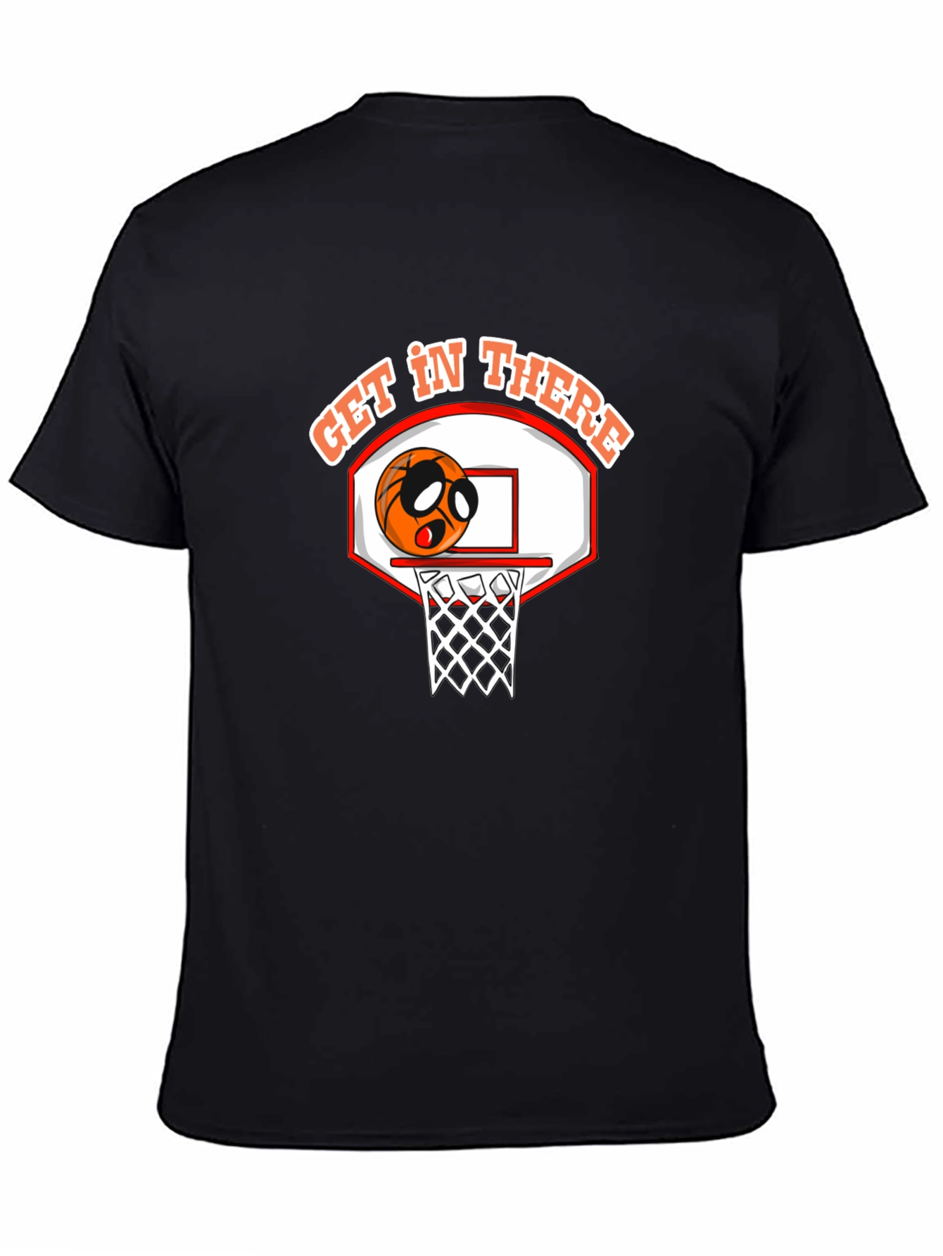Basketball Get In There Graphic Tee