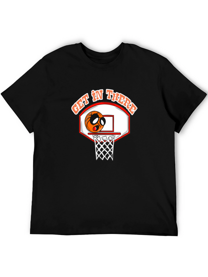 Basketball Get In There Graphic Tee