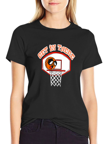Basketball Get In There Graphic Tee