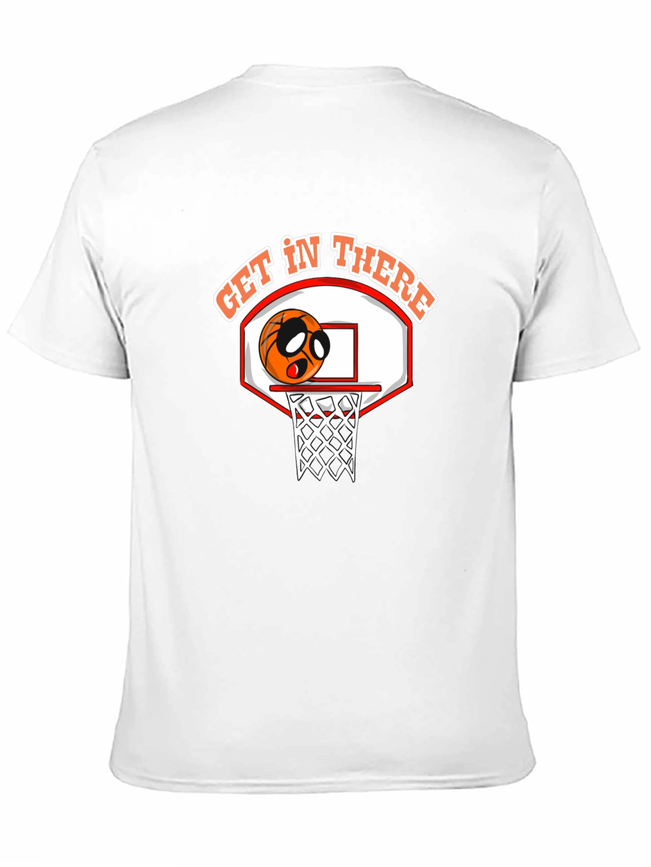 Basketball Get In There Graphic Tee