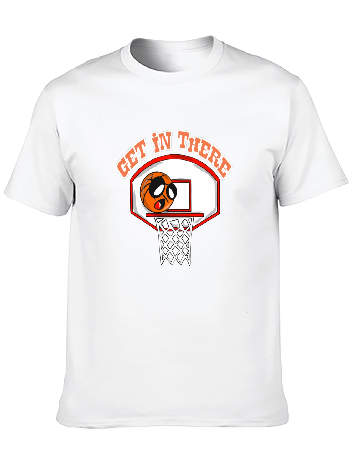 Basketball Get In There Graphic Tee